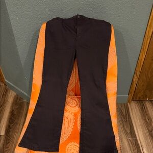 Elegant Brown Flare Women's Jeans